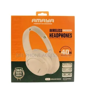 Amaya Aeb B360d Active Noise Cancelling Wireless Headphones