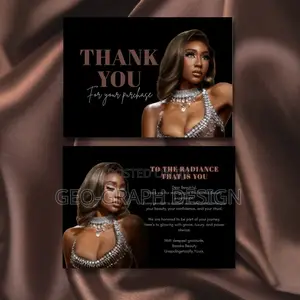 Modern Thank You Card Designs