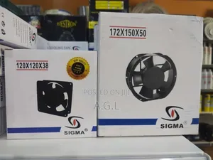120x120x38mm Ac Axial Cooling Fan Square Shaped