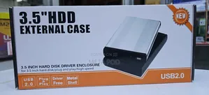 Usb 2.0 Sata 3.5 Inch HDD External Case Hard Disk Enclosure