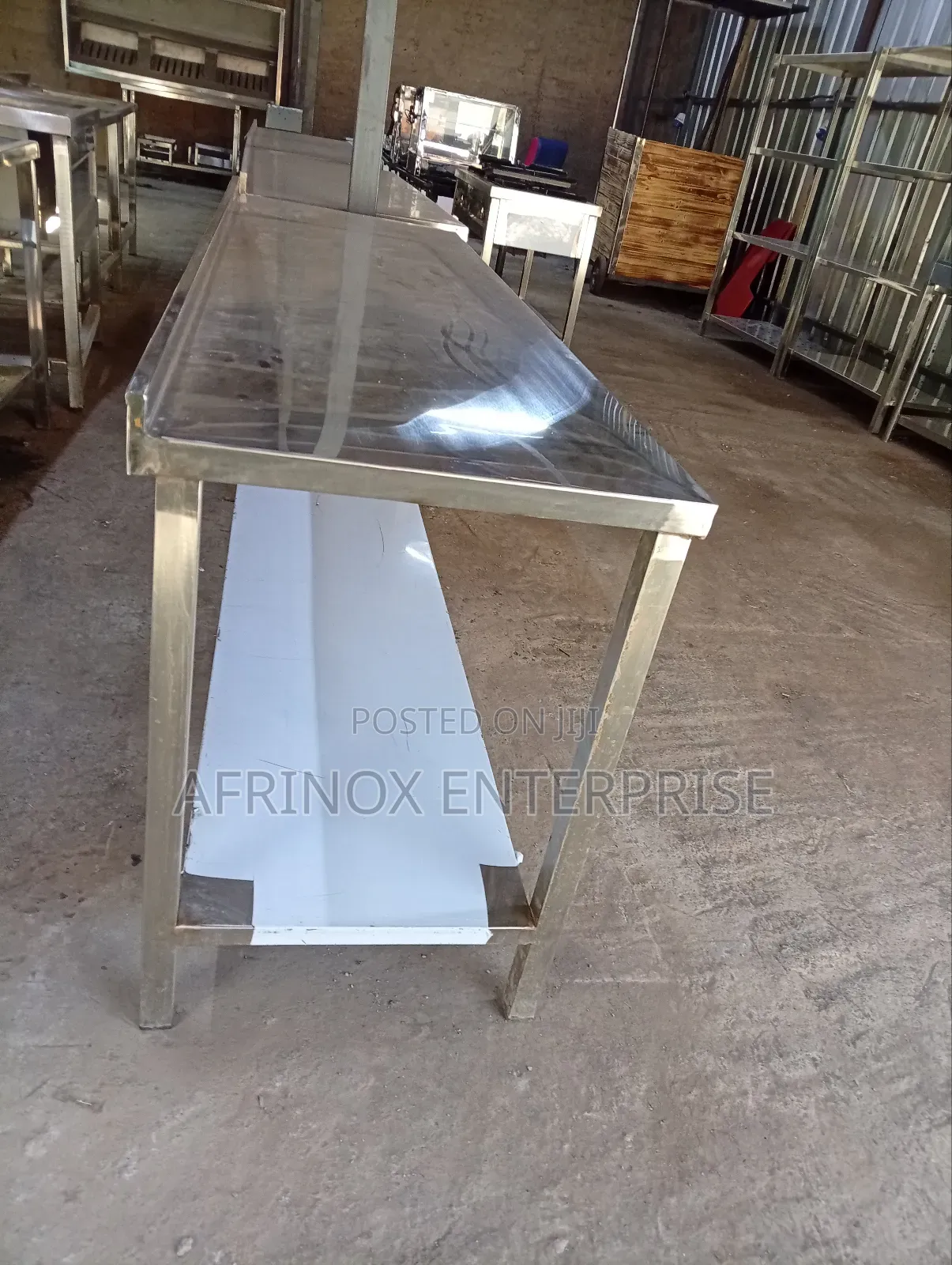 6 Feets Stainless Steel Table