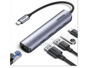 Rapoo Type C - 5 in 1 With Hdmi, 3 Usb 3.0 Ports, Type C Charging