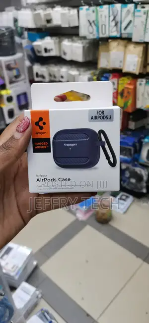 Spigen Rugged Armor Shockproof Case for Apple Airpods 3