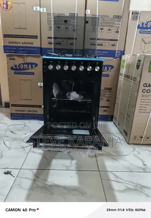 Syinix Standing Cooker 3 Gas and 1 Hotplate Rapid 50" 55