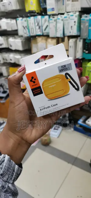 Spigen Rugged Armor Designed for Airpods Pro 2 Case -Orange