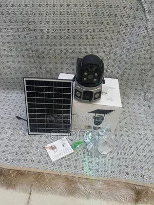 4g Dual Lens Solar Camera Two-Way Audio for Real-Time