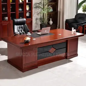 1.6 Meters Executive Mahogany Boss Desk