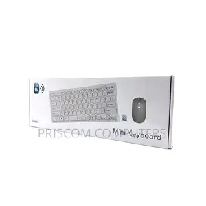Gkm520 White Wireless Keyboard and Mouse Combo