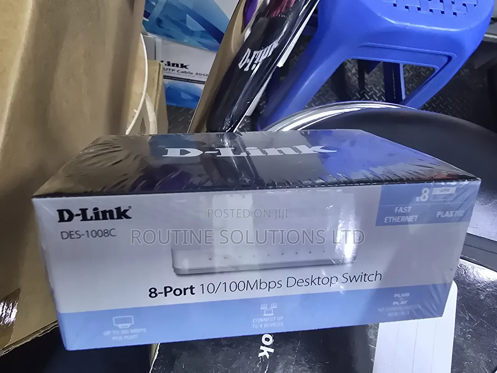 D-Link 8port Switch 100mbps