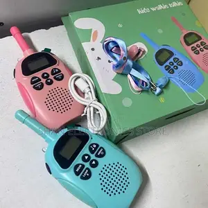 Fun Communication Indoors 2 Pack Walkie Talkies, Long Range Kids