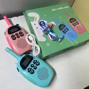 2 Pack Walkie Talkies, Long Range - Fun Communication Indoors.
