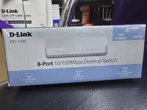 Dlink 8-Port 10/100mbps Desktop Switch Fast Ethernet