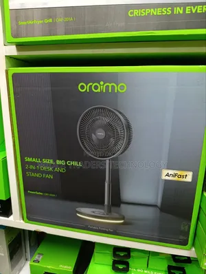 Oraimo Power Turbo (Opf-502a) Portable Folding Fan