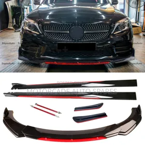 Mercedes Benz Front Bumper Lip Bodykit Skirting And Side Skirts