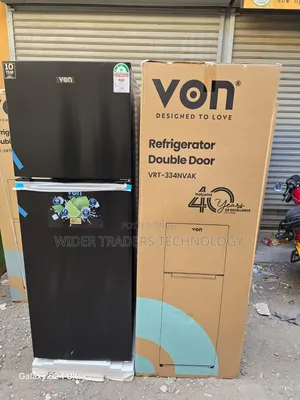 Von 334 Litres No Frost Double Door Refrigerator