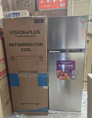 Vision Plus 220l Double Door Refrigerator√