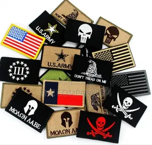 Custom Flags Patch Badges Stick On Stickers For Hat Backpack Cloth
