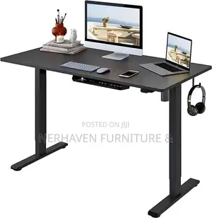 1.4m Modern Electric Standing Desk – Office Furniture