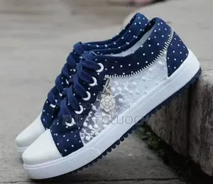 Embroidery Floral Mesh Casual Ladies Shoes