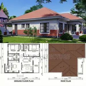 Modern 2 Bedroom House Plans (Customizable)