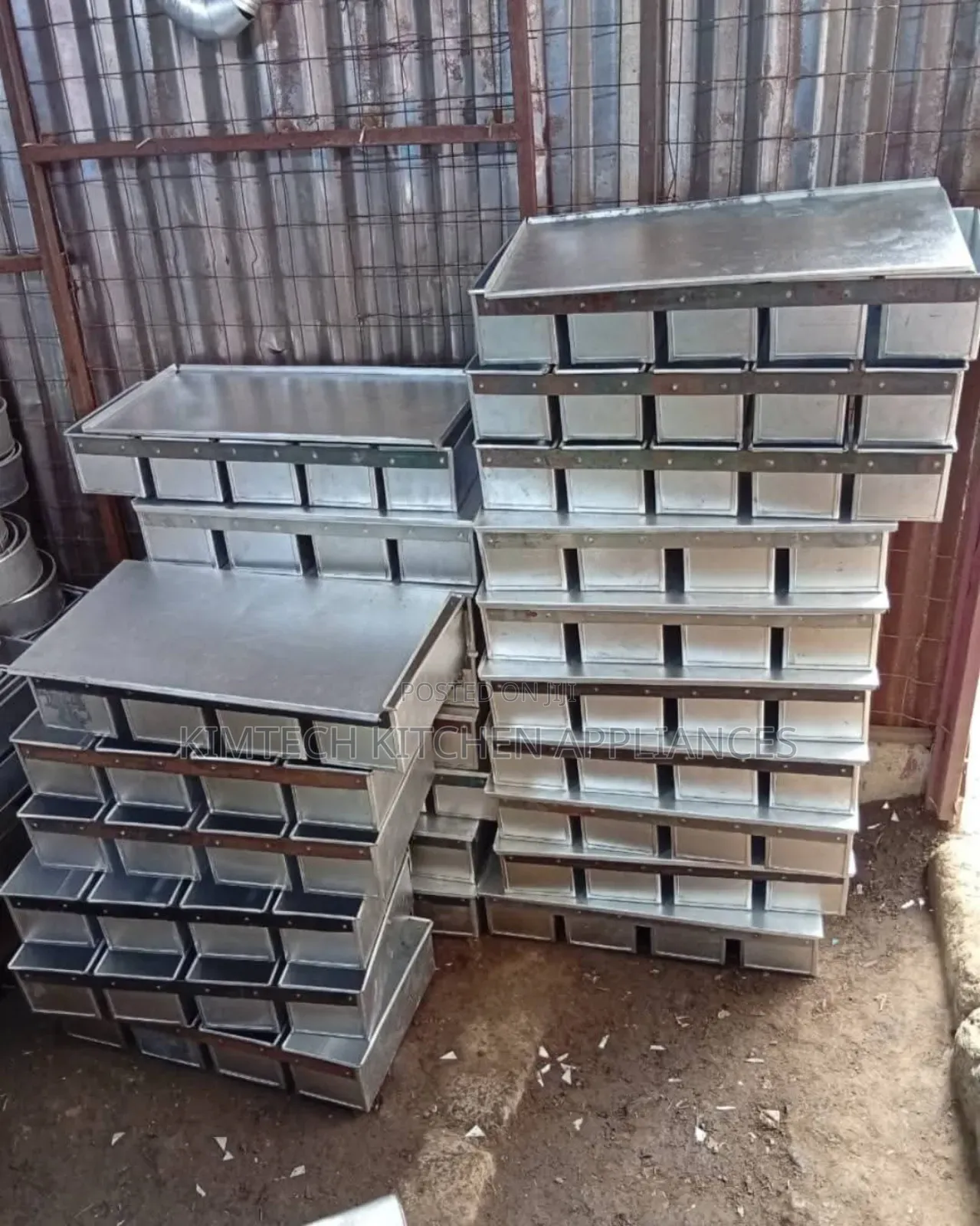 Galvanized Baking Tins