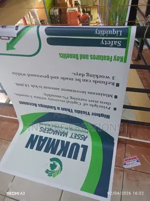 * Large Format Banners Printing