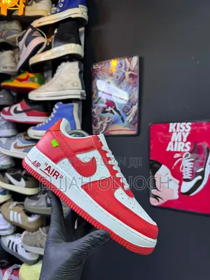 Louis Vuitton X Nike Airforce 1
Red White Sneakers