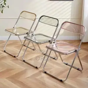 Low-Back Modern Office Armless Folding Chair