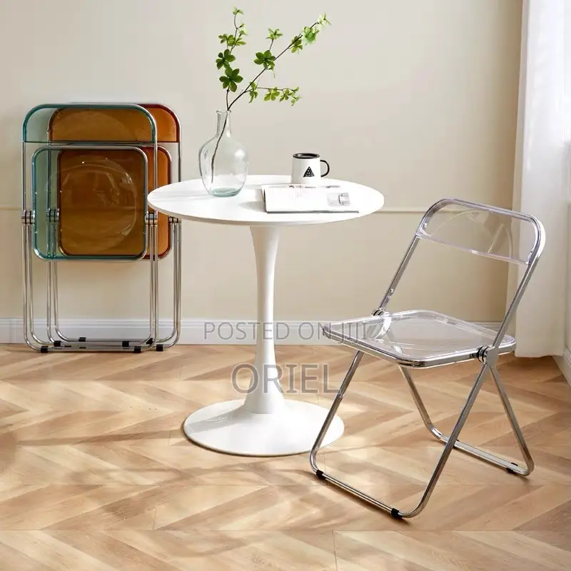 Low-Back Modern Office Armless Folding Chair