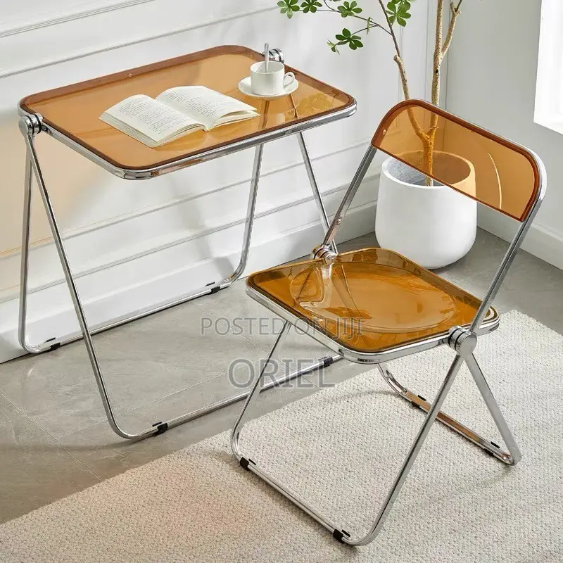 Low-Back Modern Office Armless Folding Chair