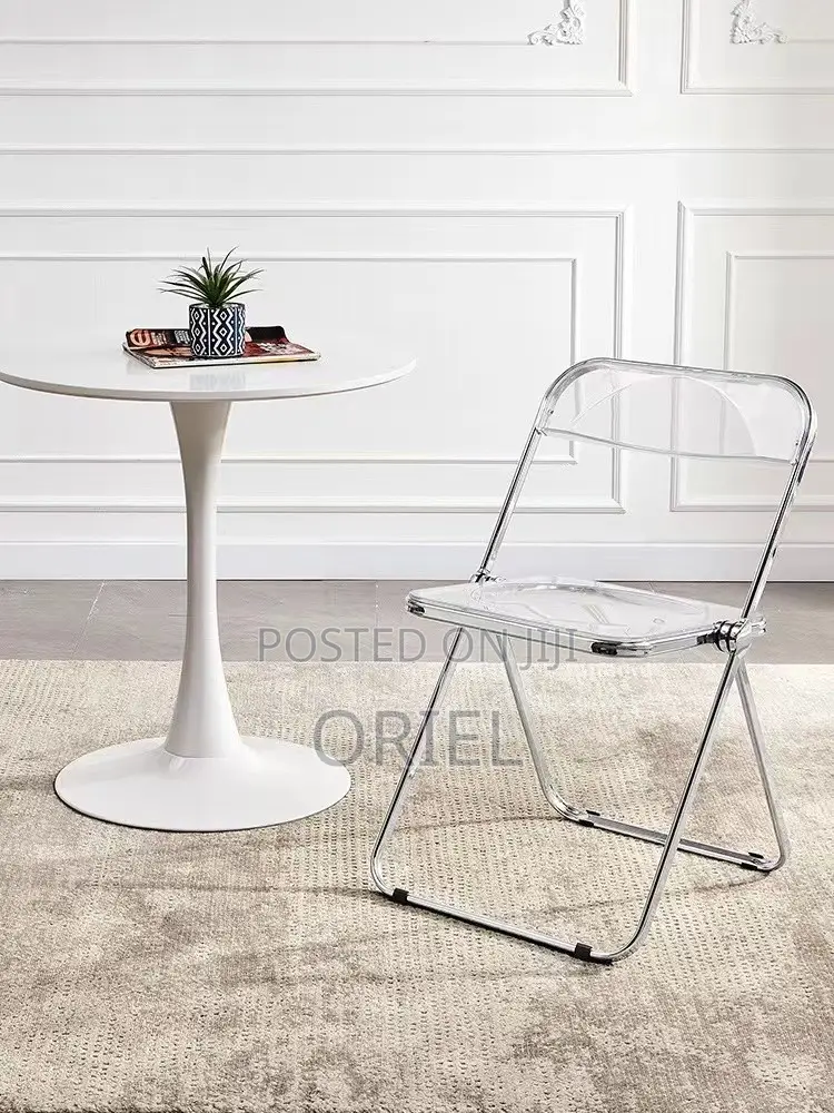 Low-Back Modern Office Armless Folding Chair