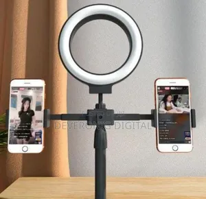 Double 10 Inch Ring Light