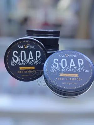 Black Hair Soap Sauvasine