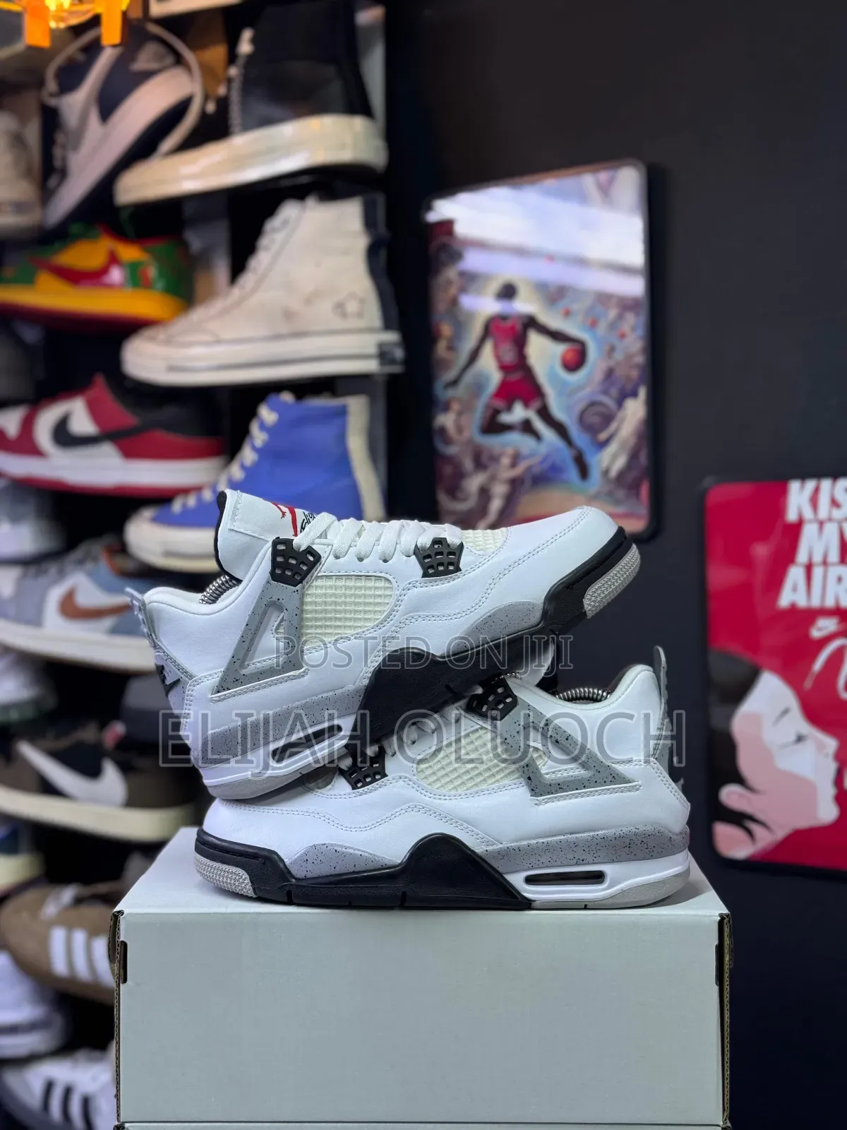Nike Air Jordan 4 Retro “White Cement”