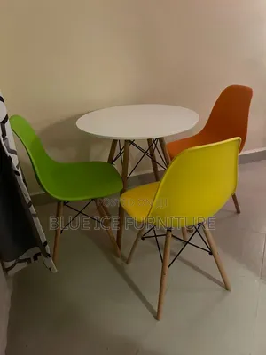 Plastic Dining Table Set(3seats)