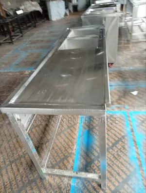 6 Feets Sink, Stainless Steel