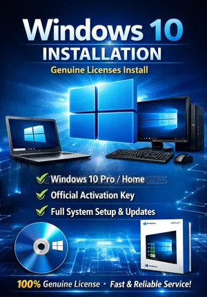 Windows 10 Installation — Genuine Licenses Install