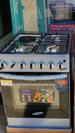 50*55 Ecomax 3+1 Cooker
Free Gas Pipe, Spatula, Frying Pan