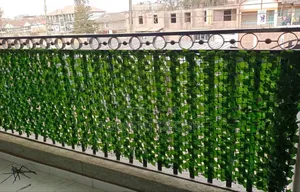 Green Walls Made Easy With Artificial Privacy Fence