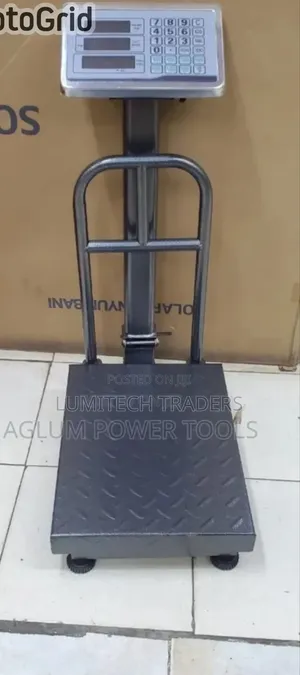 300kg Digital Weighing Platform Scale With Guard Rail(Small Base)