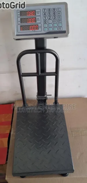 150kg Digital Weighing Platform Scale With Guard Rail