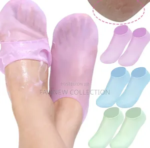 Silicon Moisturizing Spa Gel Heel Socks