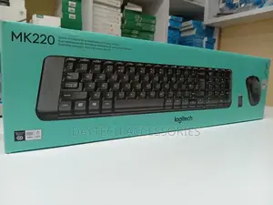 Logitech Mk220 Compact Wireless Keyboard Mouse Combo