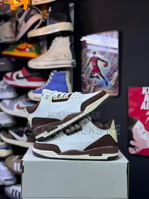 Air Jordan 3's Unisex Sneakers