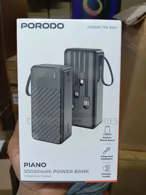The Porodo Piano 30000mah Power Bank.