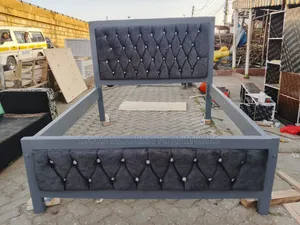 Luxury Tufted Upholstered Bed