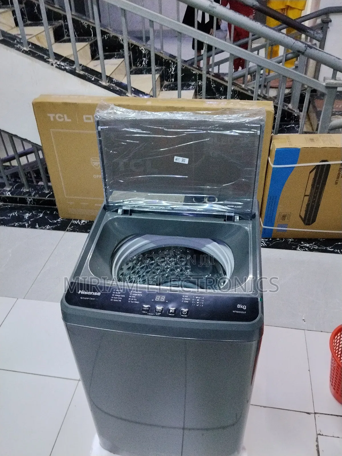 Hisense Washing Machine Top Loading 8kg Full Automatic