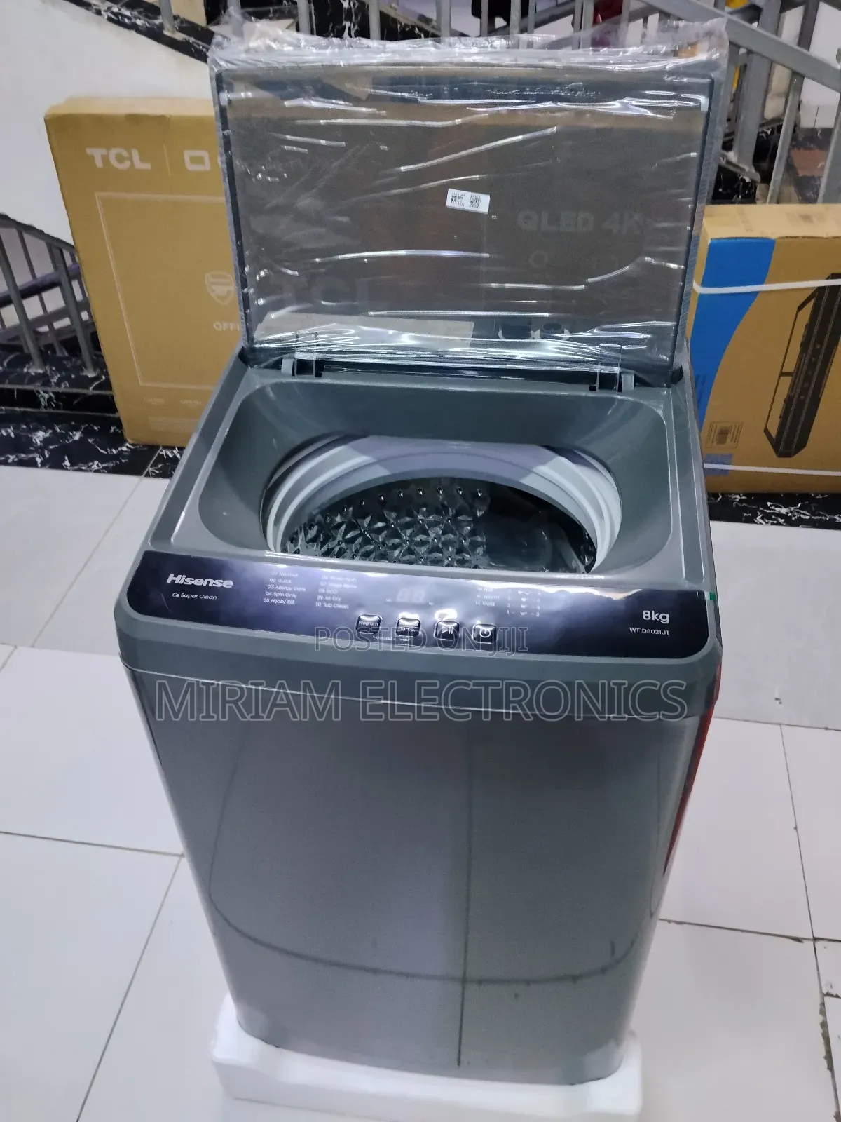Hisense Washing Machine Top Loading 8kg Full Automatic