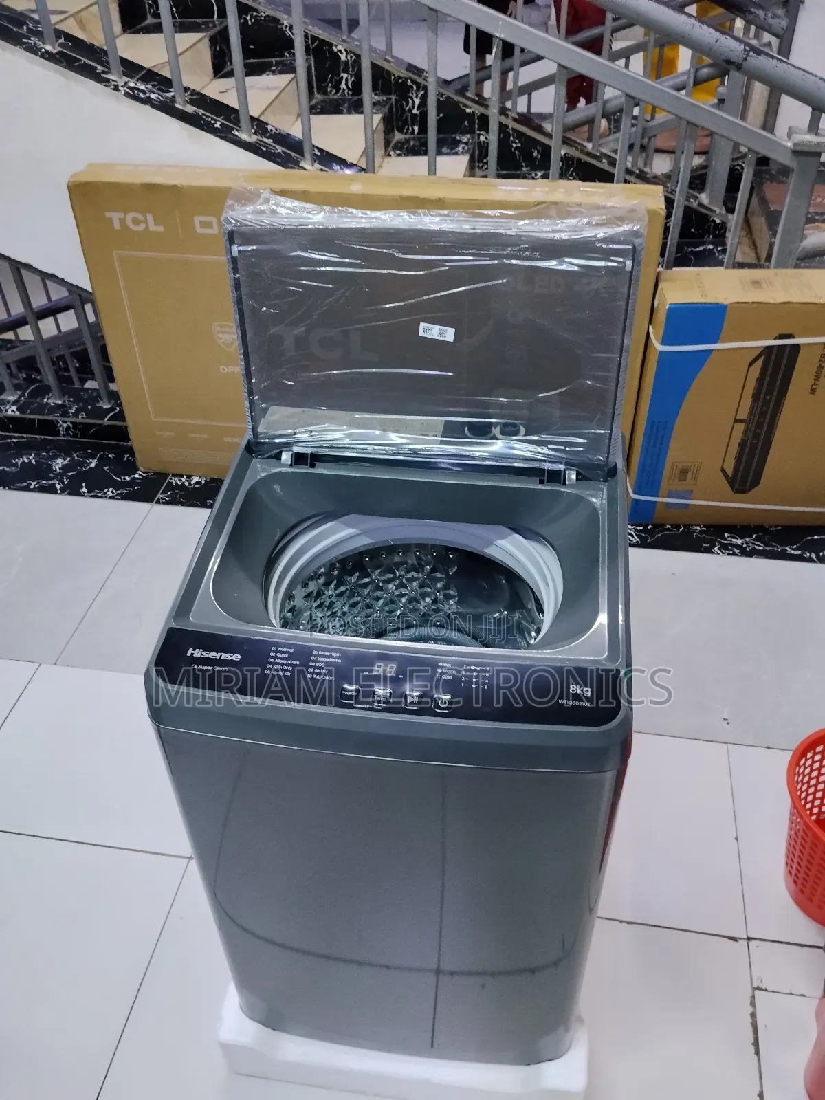 Hisense Washing Machine Top Loading 8kg Full Automatic