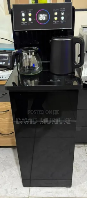 Electromate Bottom Load Hot and Cold Water Dispenser With Coffee Maker